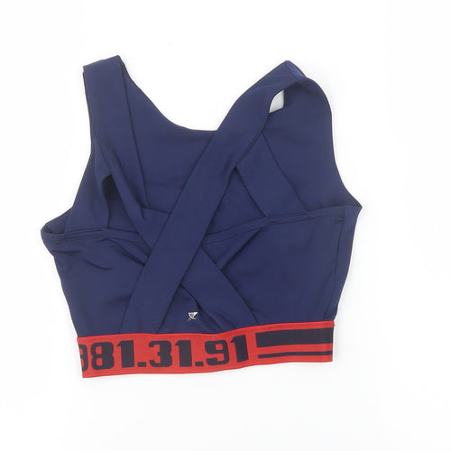 workout Womens Blue   Cropped Casual Size 8