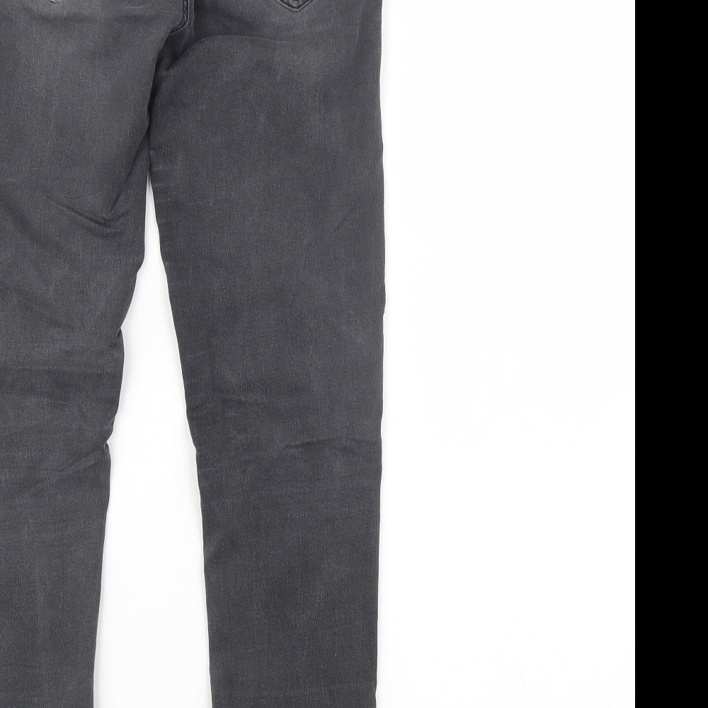Preworn Womens Black   Skinny Jeans Size 28 L28 in