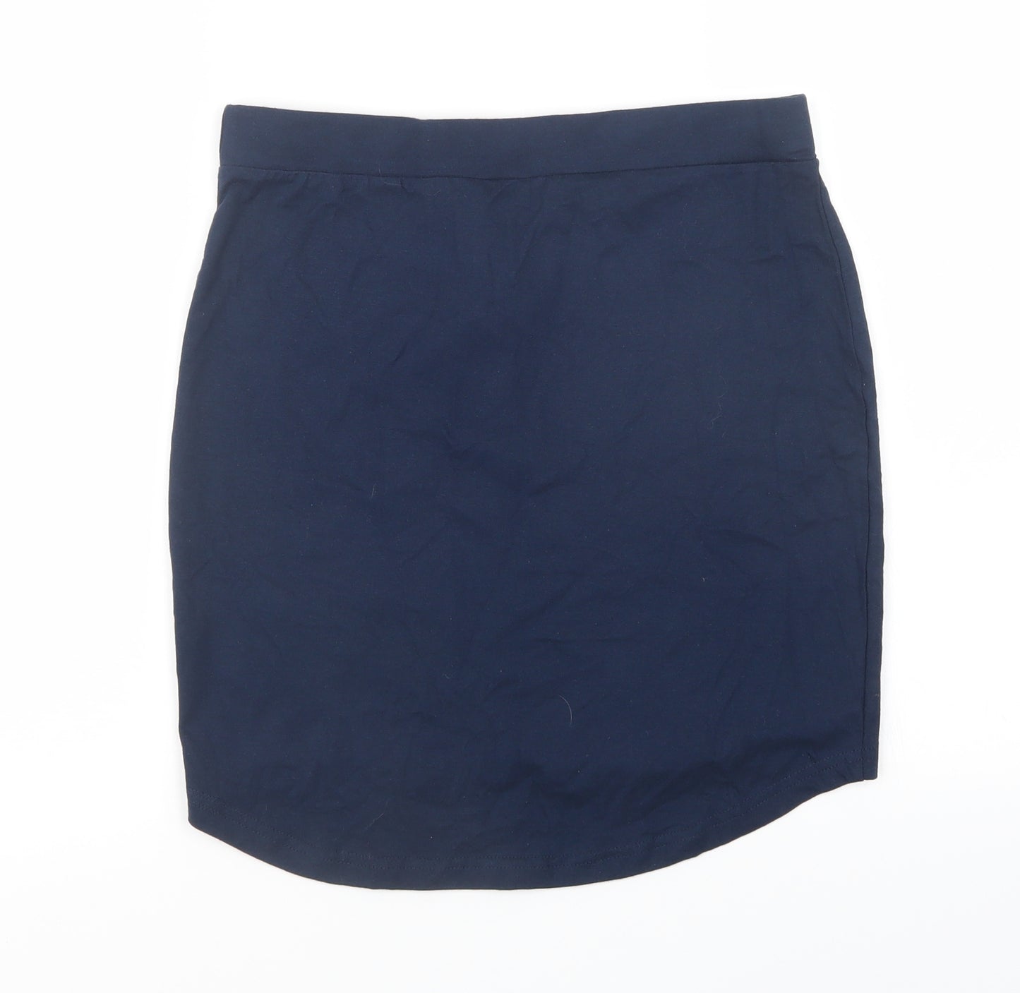 Preworn Womens Blue   A-Line Skirt Size M