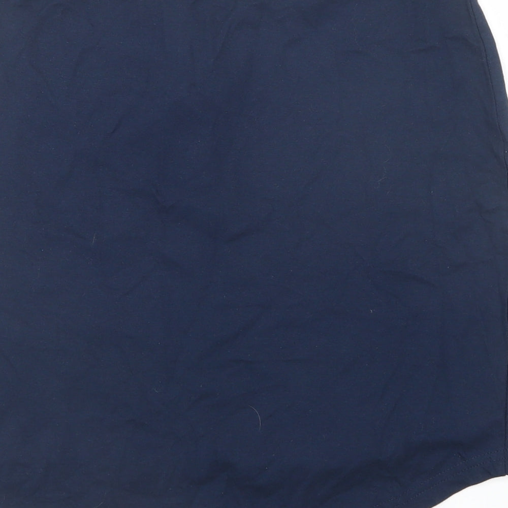Preworn Womens Blue   A-Line Skirt Size M