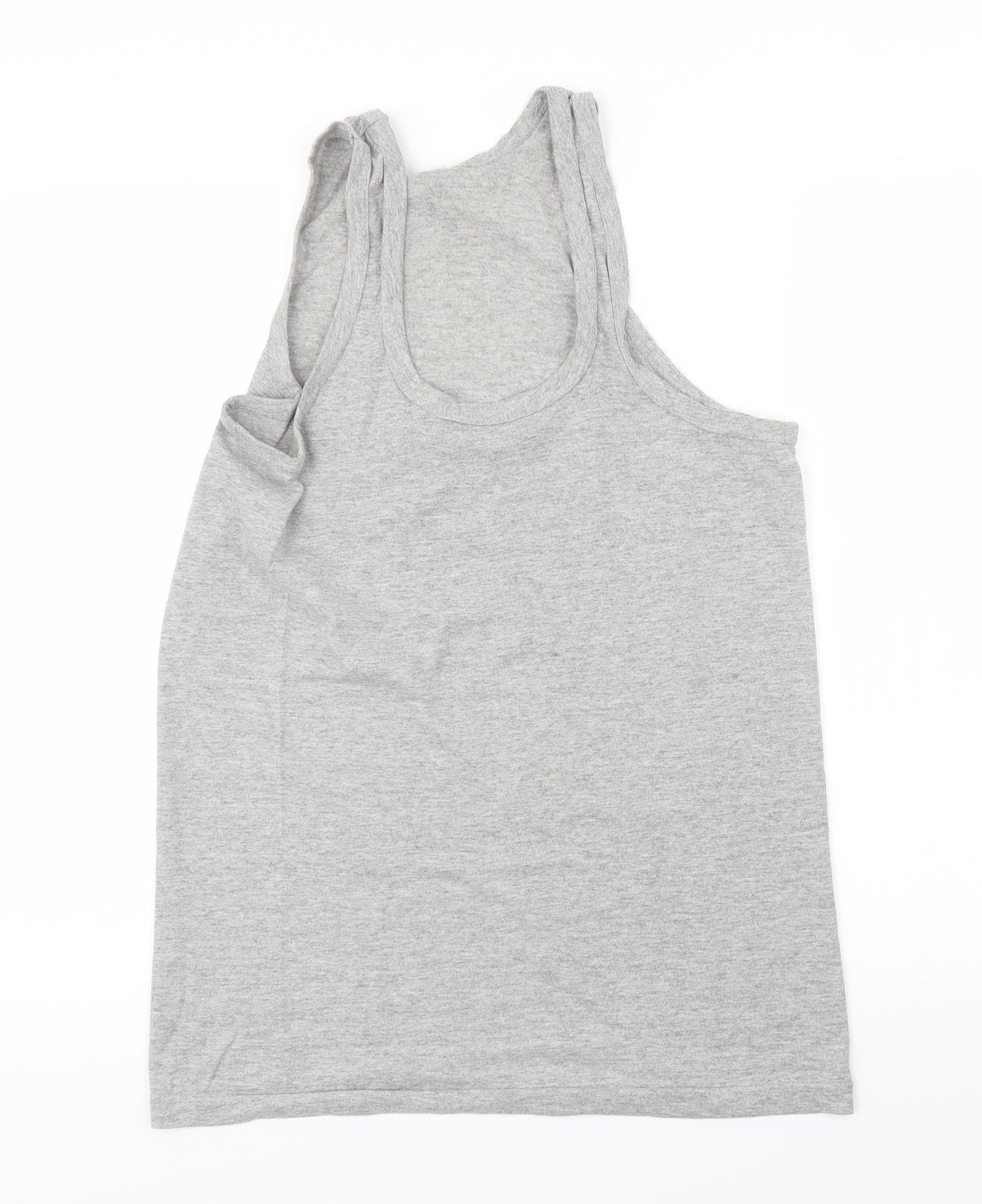 Preworn Womens Grey   Basic Tank Size M