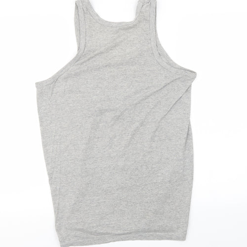 Preworn Womens Grey   Basic Tank Size M