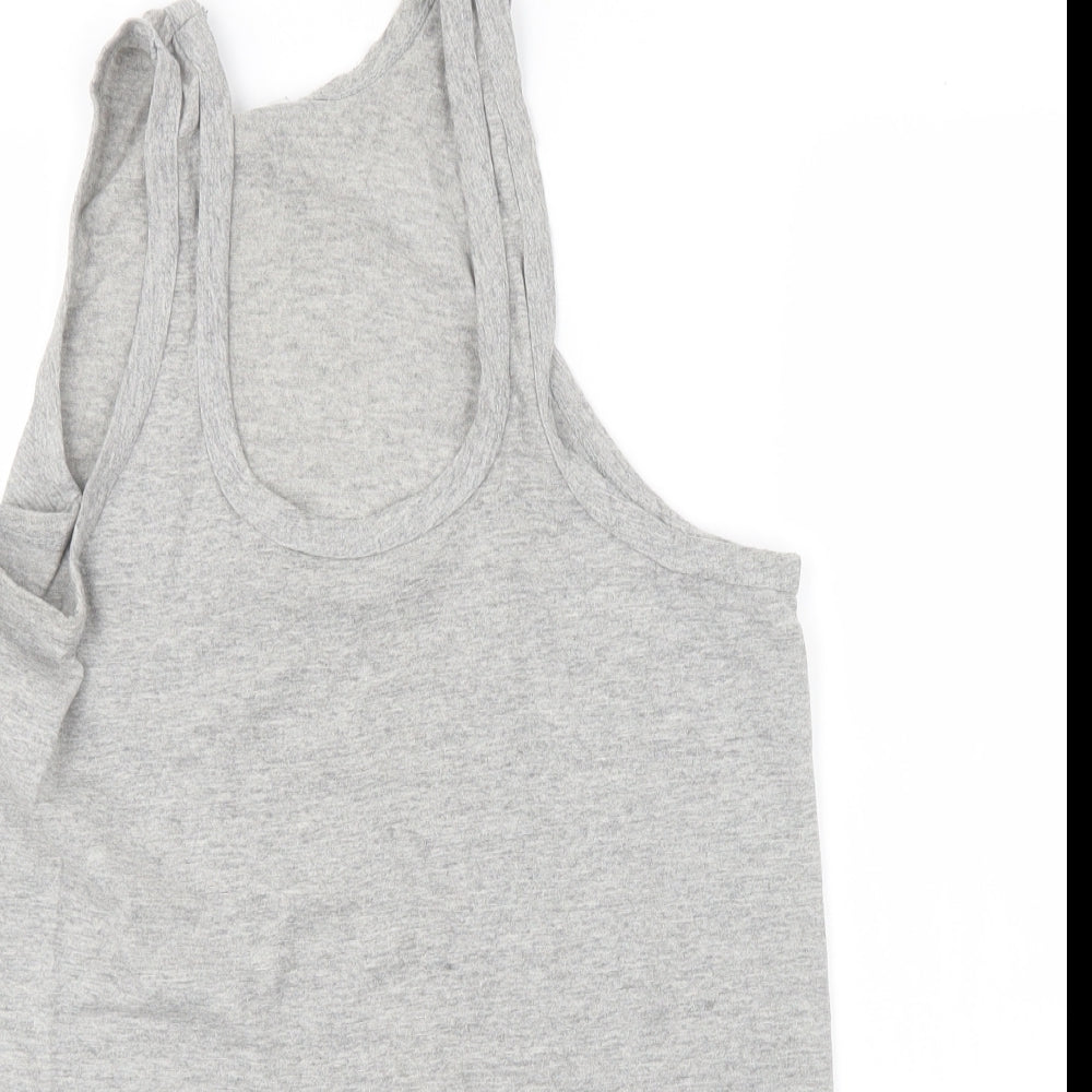 Preworn Womens Grey   Basic Tank Size M