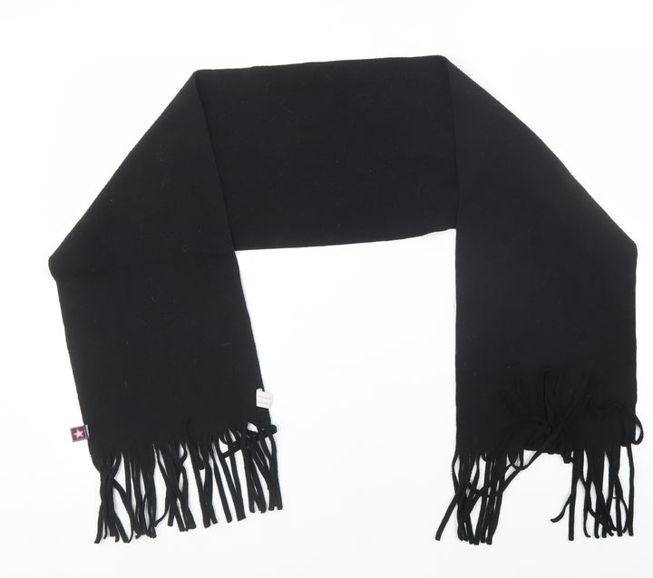 Preworn Womens Black Knit Scarf