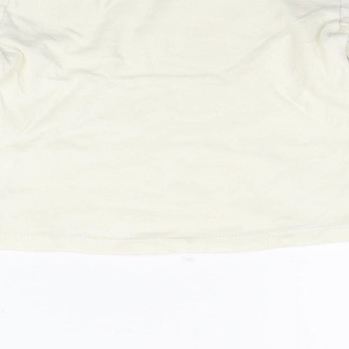 George Girls White   Basic T-Shirt Size 12-18 Months