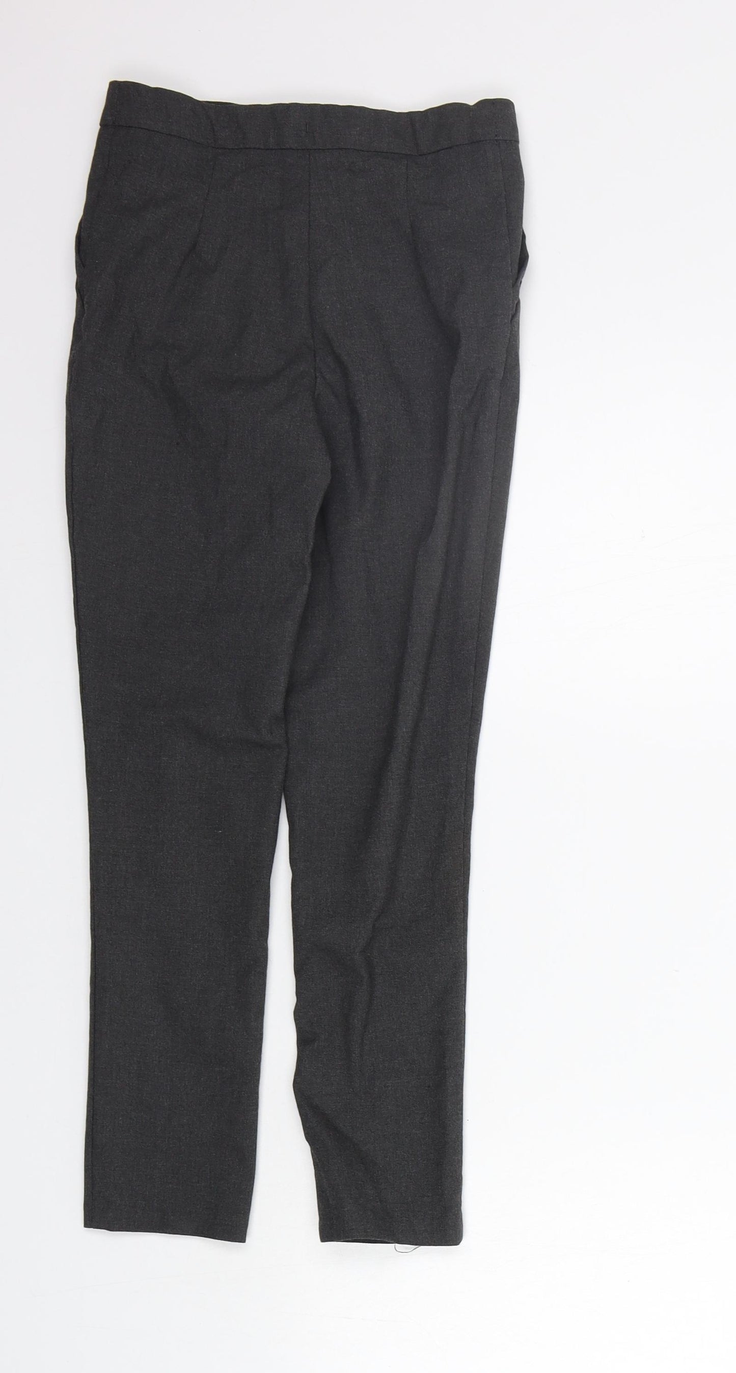 George Girls Grey   Chino Trousers Size 7-8 Years