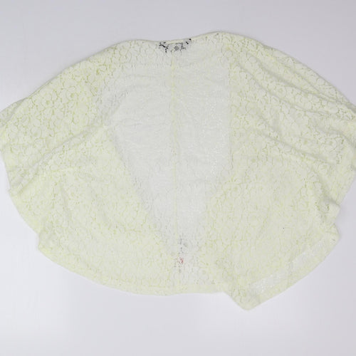 Dorothy Perkins Womens Yellow   Cardigan Jumper Size M