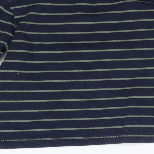 George Girls Blue Striped  Pullover Jumper Size 4-5 Years