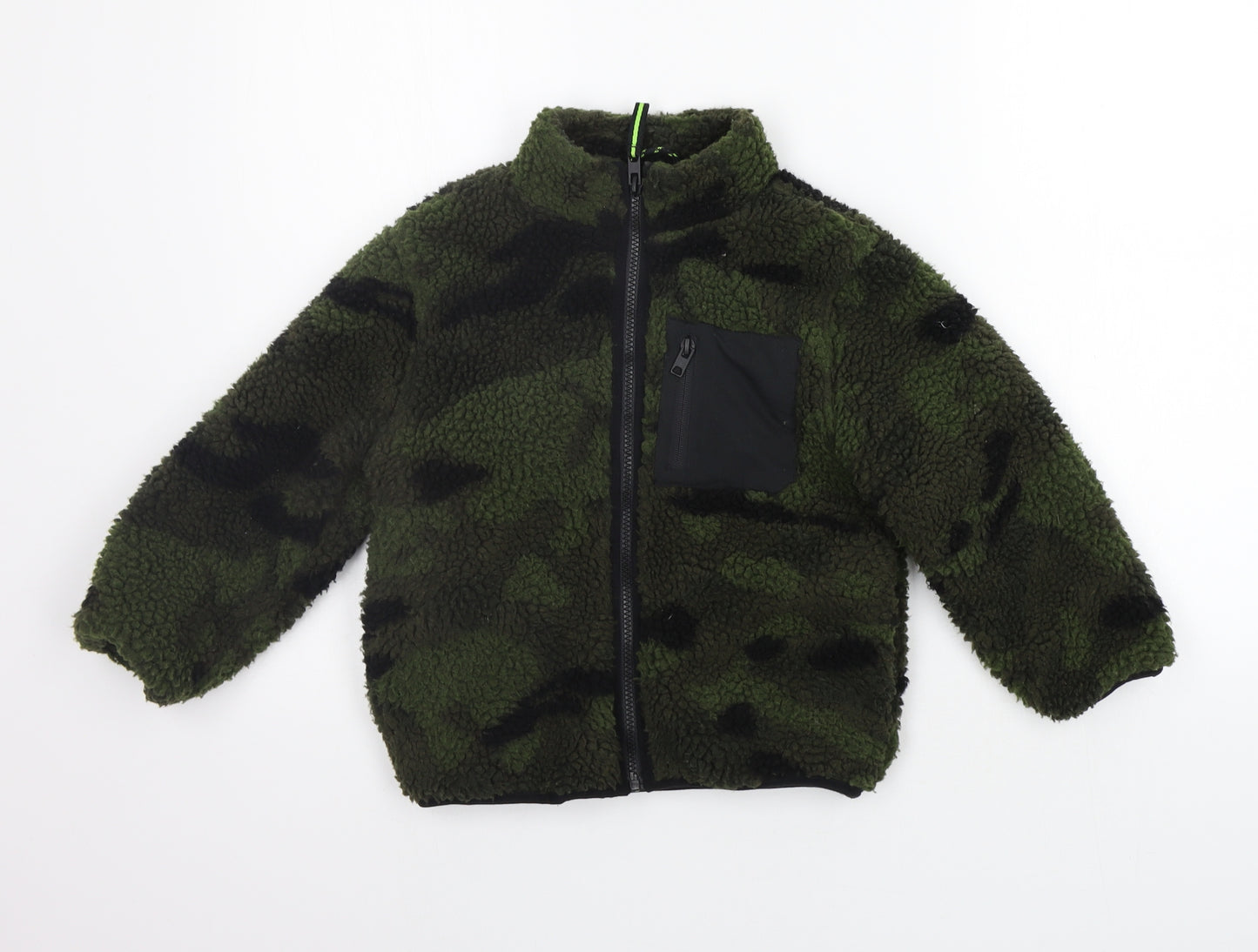 F&F Boys Green   Jacket  Size 4-5 Years