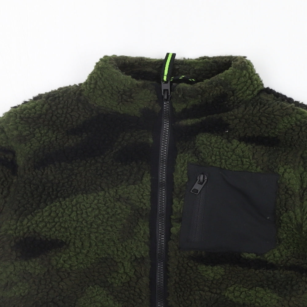 F&F Boys Green   Jacket  Size 4-5 Years
