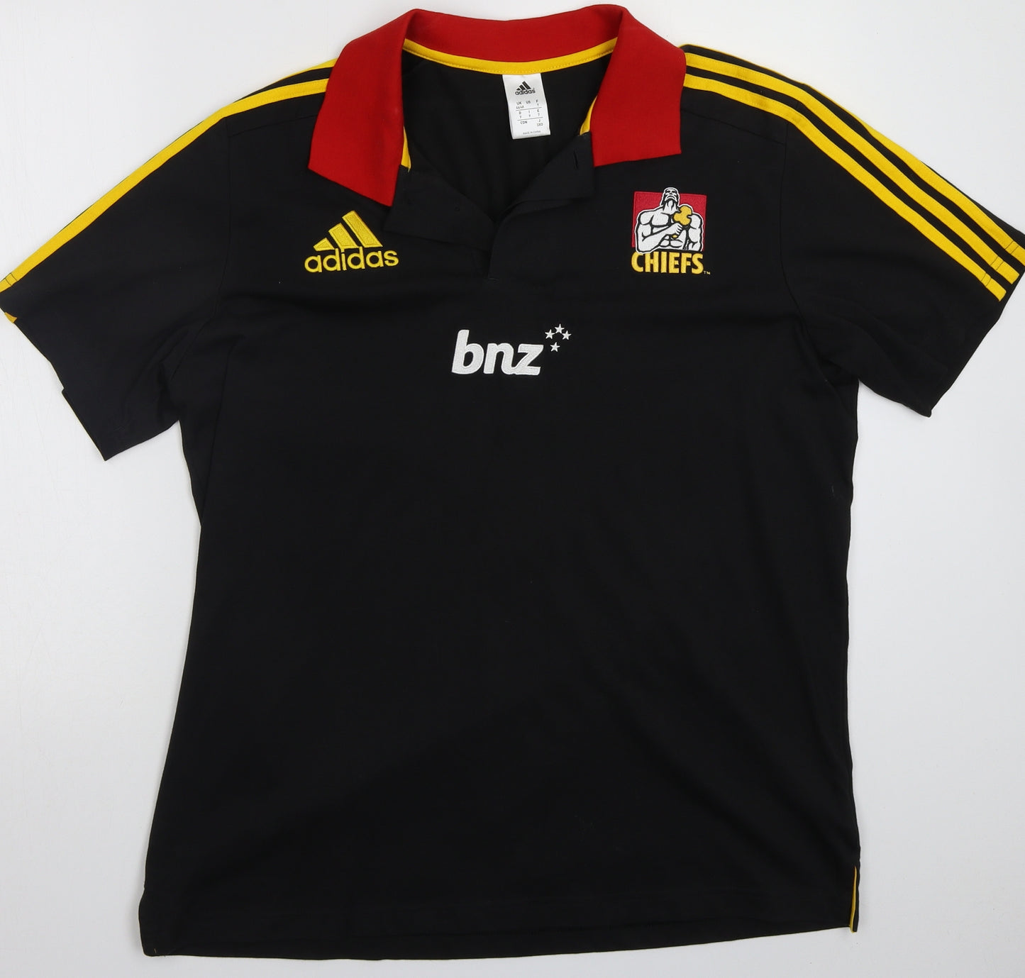 adidas Mens Black Striped   Polo Size 48