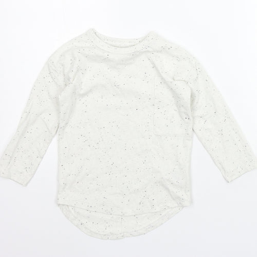 NEXT Girls Grey   Basic T-Shirt Size 2-3 Years