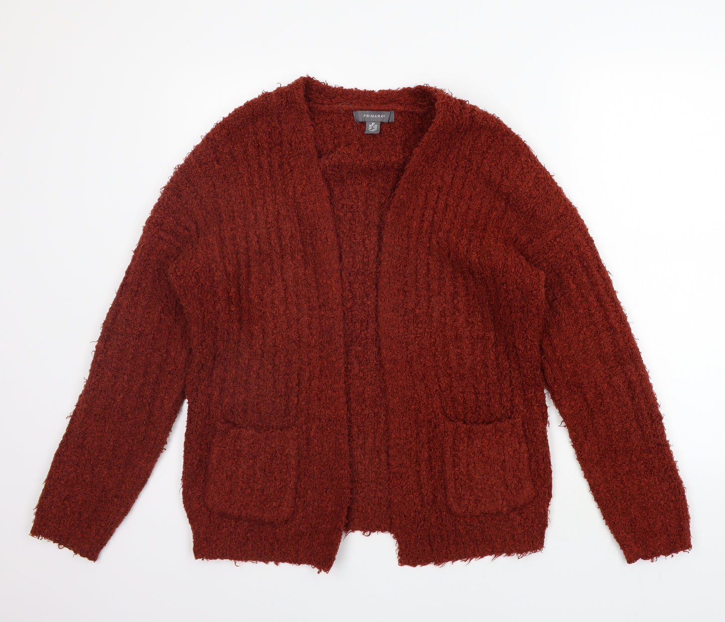 Primark Womens Orange   Cardigan Jumper Size XS