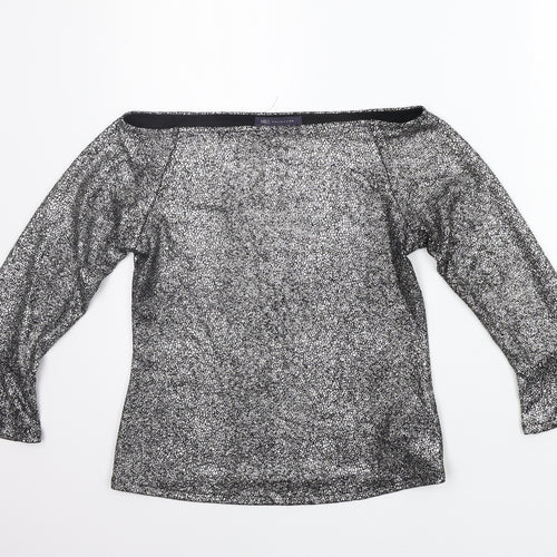 Marks and Spencer Womens Grey   Basic Blouse Size 12