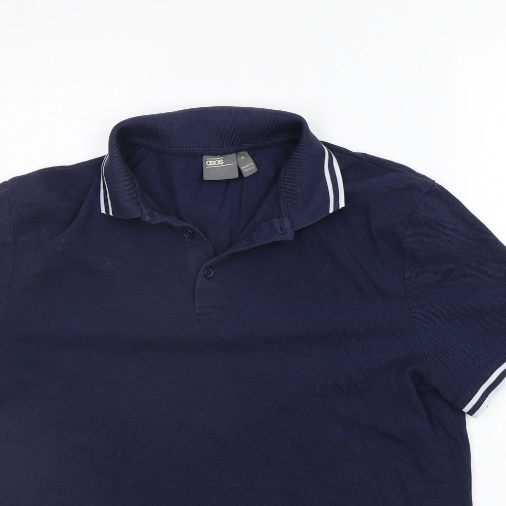ASOS Mens Blue    Polo Size M