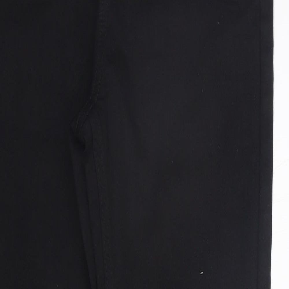 Matalan Boys Black   Carrot Trousers Size 12 Years