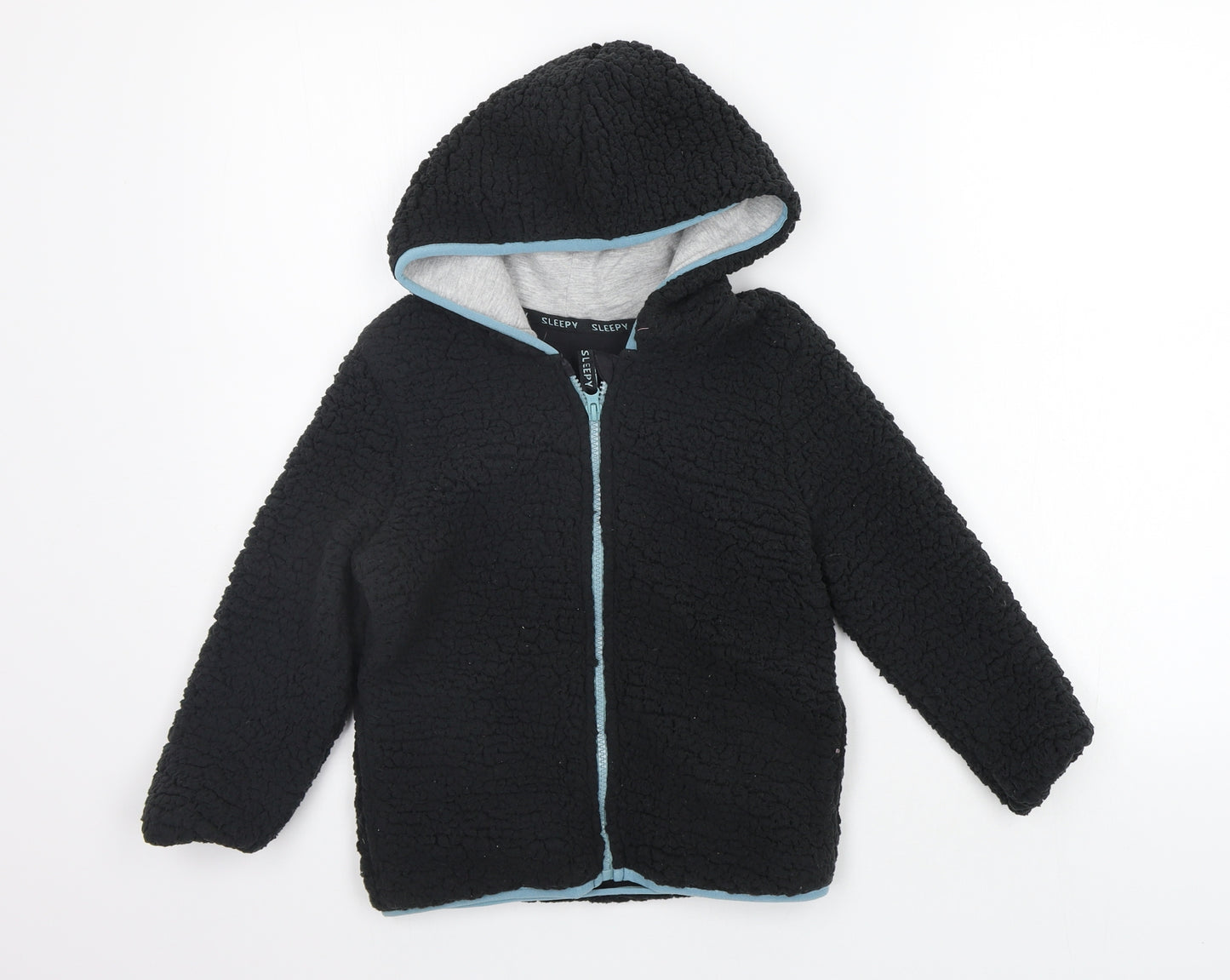 George Boys Black   Jacket  Size 5-6 Years