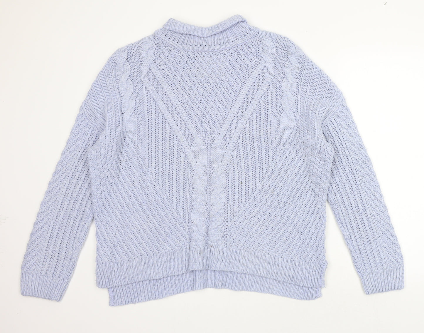 Matalan Womens Blue   Pullover Jumper Size M
