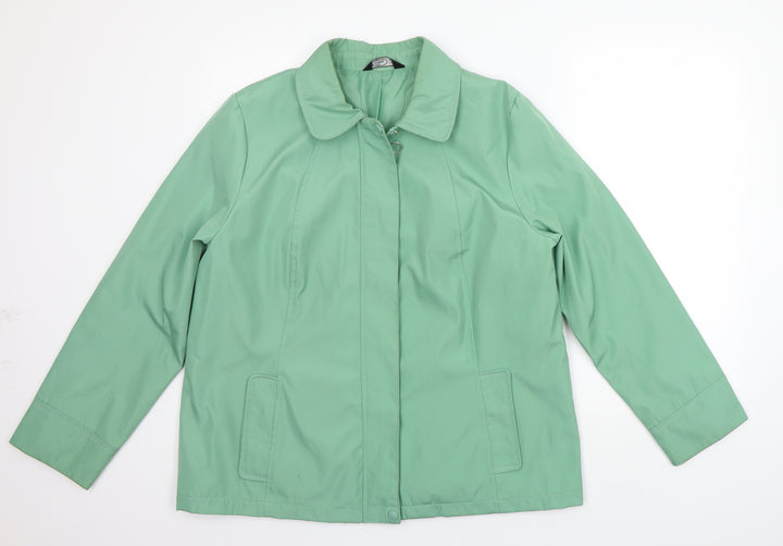 BM Womens Green   Jacket Coat Size M
