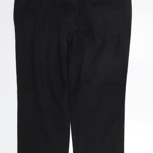 Maine Womens Black   Trousers  Size 42 in L30 in