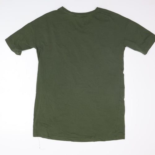 Very Womens Green   Basic T-Shirt Size 16