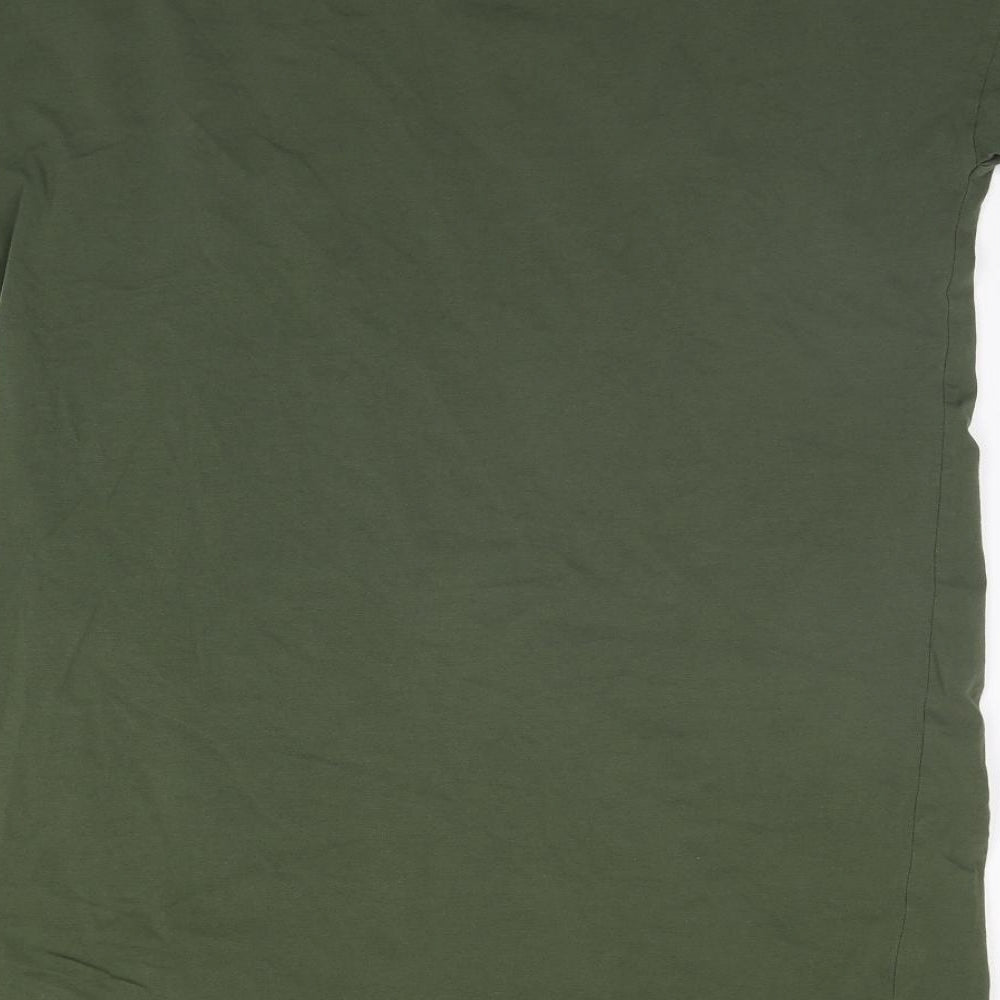 Very Womens Green   Basic T-Shirt Size 16