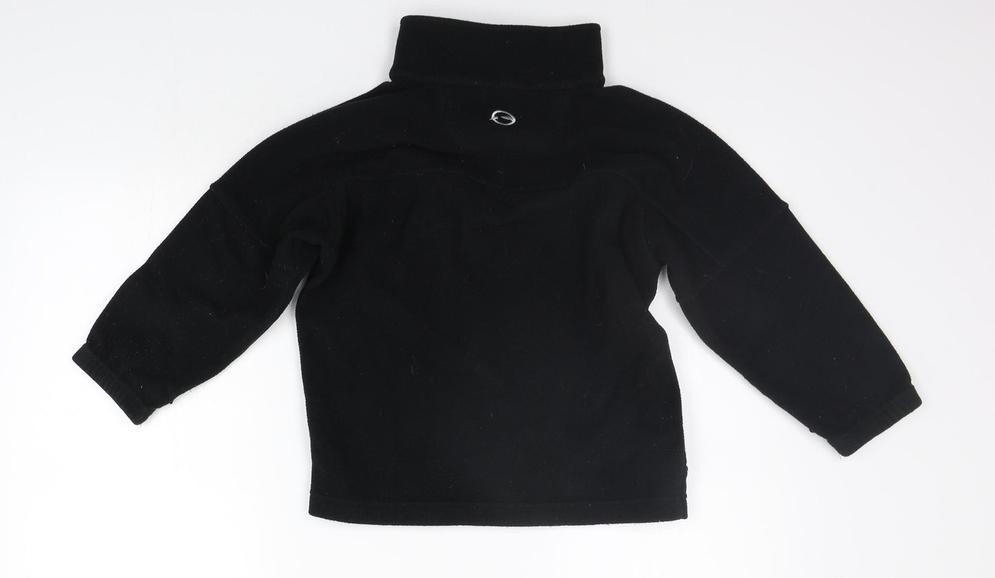 Sprayway Boys Black   Full Zip Jumper Size 6 Years