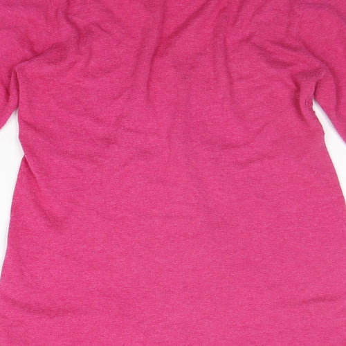 Crew Clothing Womens Pink   Cardigan Jumper Size 10