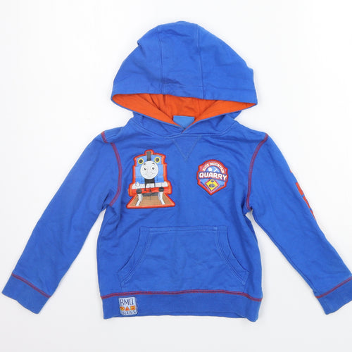 TESCO Boys Blue   Pullover Hoodie Size 3-4 Years  - Thomas the Tank Engine