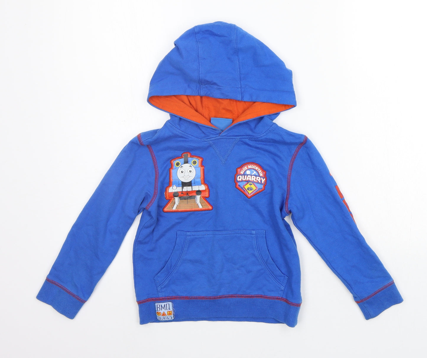 TESCO Boys Blue   Pullover Hoodie Size 3-4 Years  - Thomas the Tank Engine