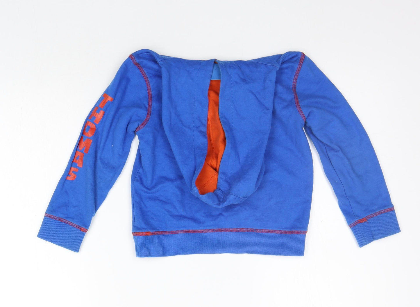 TESCO Boys Blue   Pullover Hoodie Size 3-4 Years  - Thomas the Tank Engine