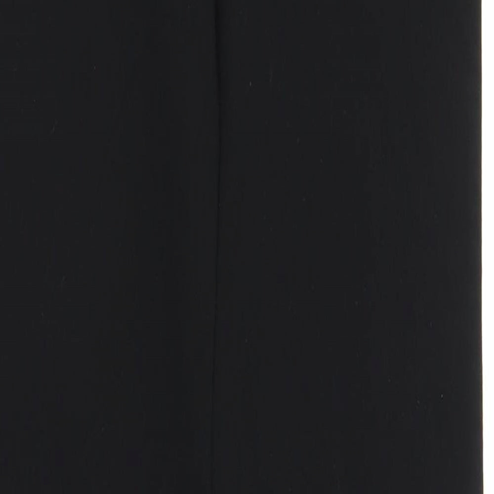 Preworn Womens Black   Carrot Trousers Size 10 L30 in