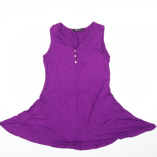 Urban Coco Womens Purple   A-Line  Size S
