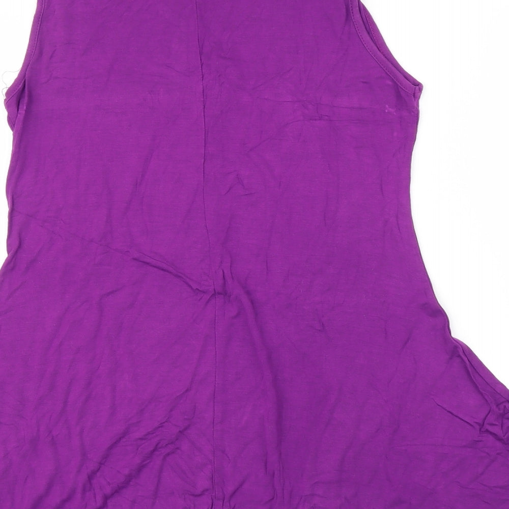 Urban Coco Womens Purple   A-Line  Size S