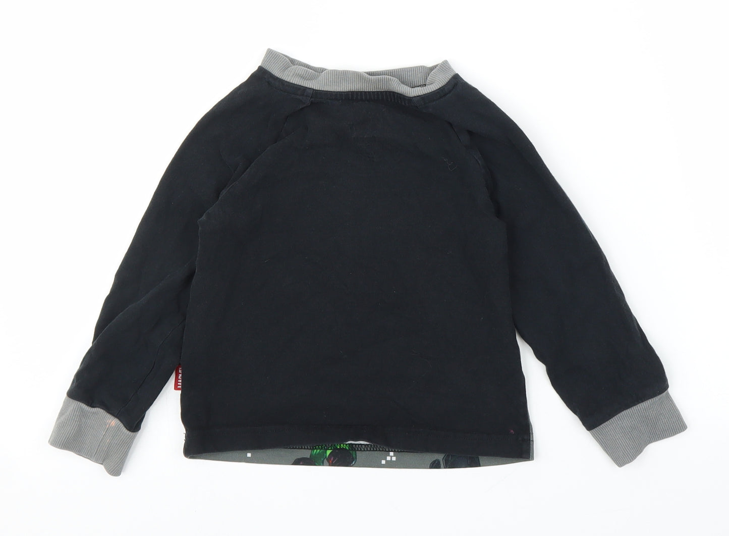 Marvel Boys Black   Basic T-Shirt Size 2-3 Years  - Disney