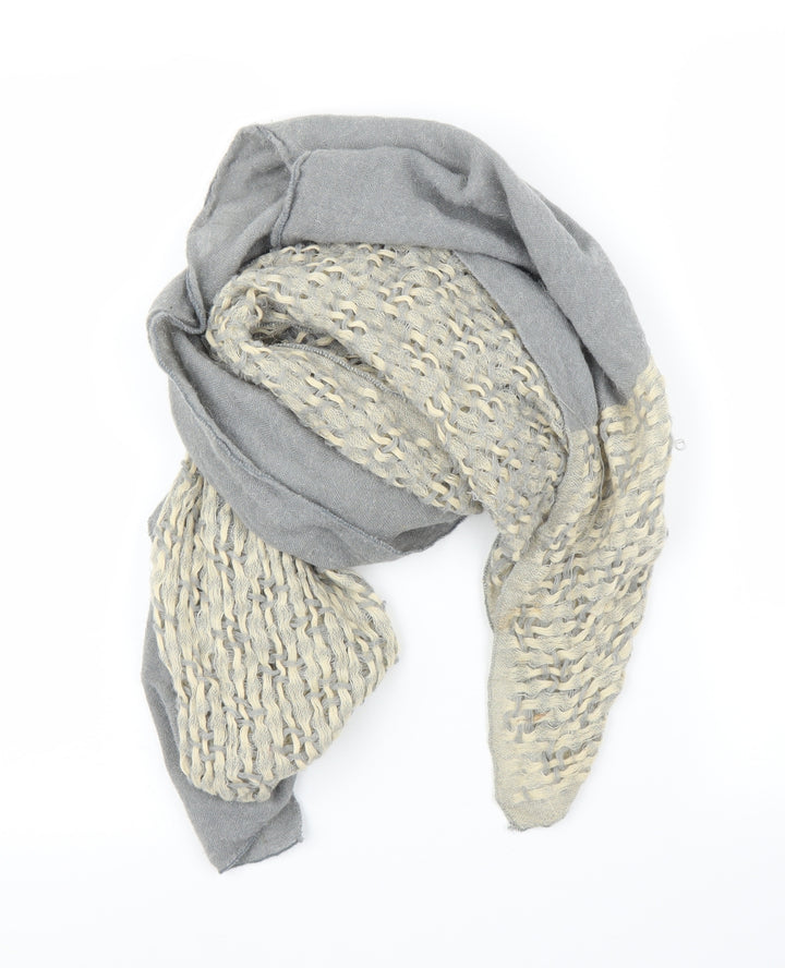 Luxe Womens Beige Shawl/Wrap