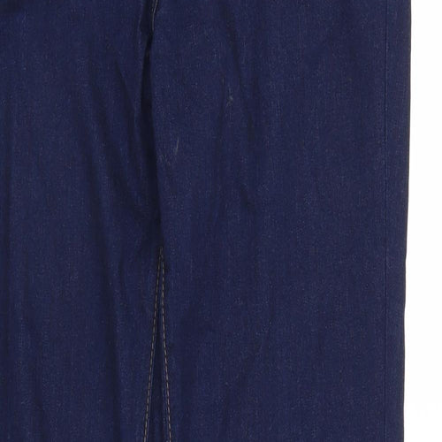 TU Womens Blue  Denim Bootcut Jeans Size 14 L31 in