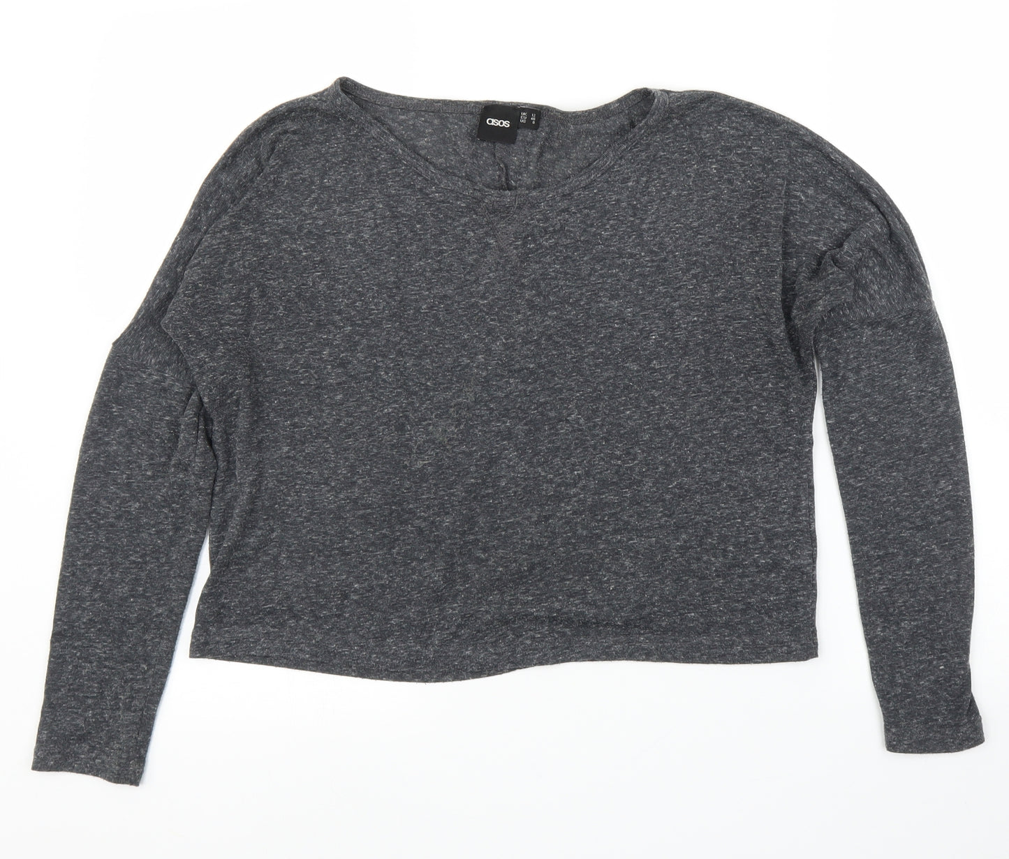 ASOS Womens Grey   Basic Blouse Size 12