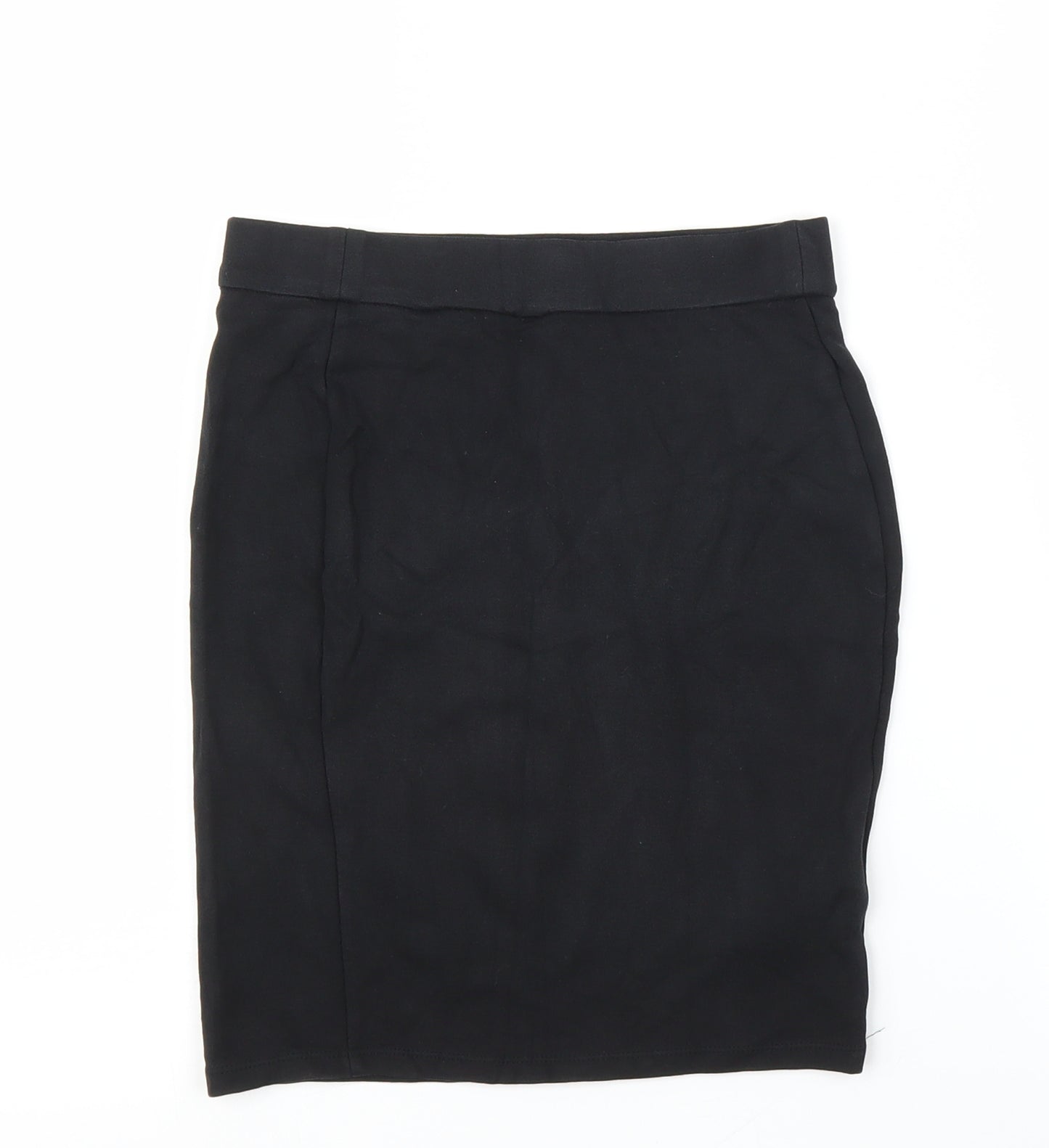 M&S Girls Black   Straight & Pencil Skirt Size 10-11 Years