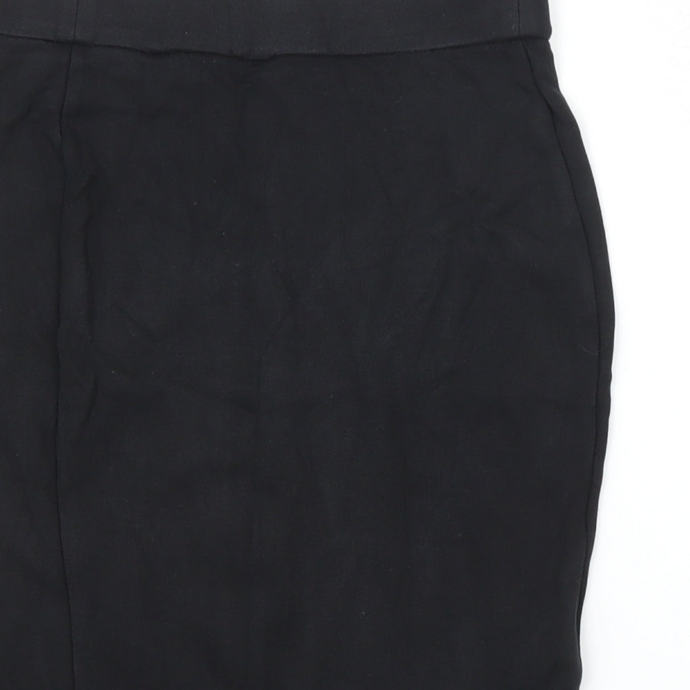 M&S Girls Black   Straight & Pencil Skirt Size 10-11 Years