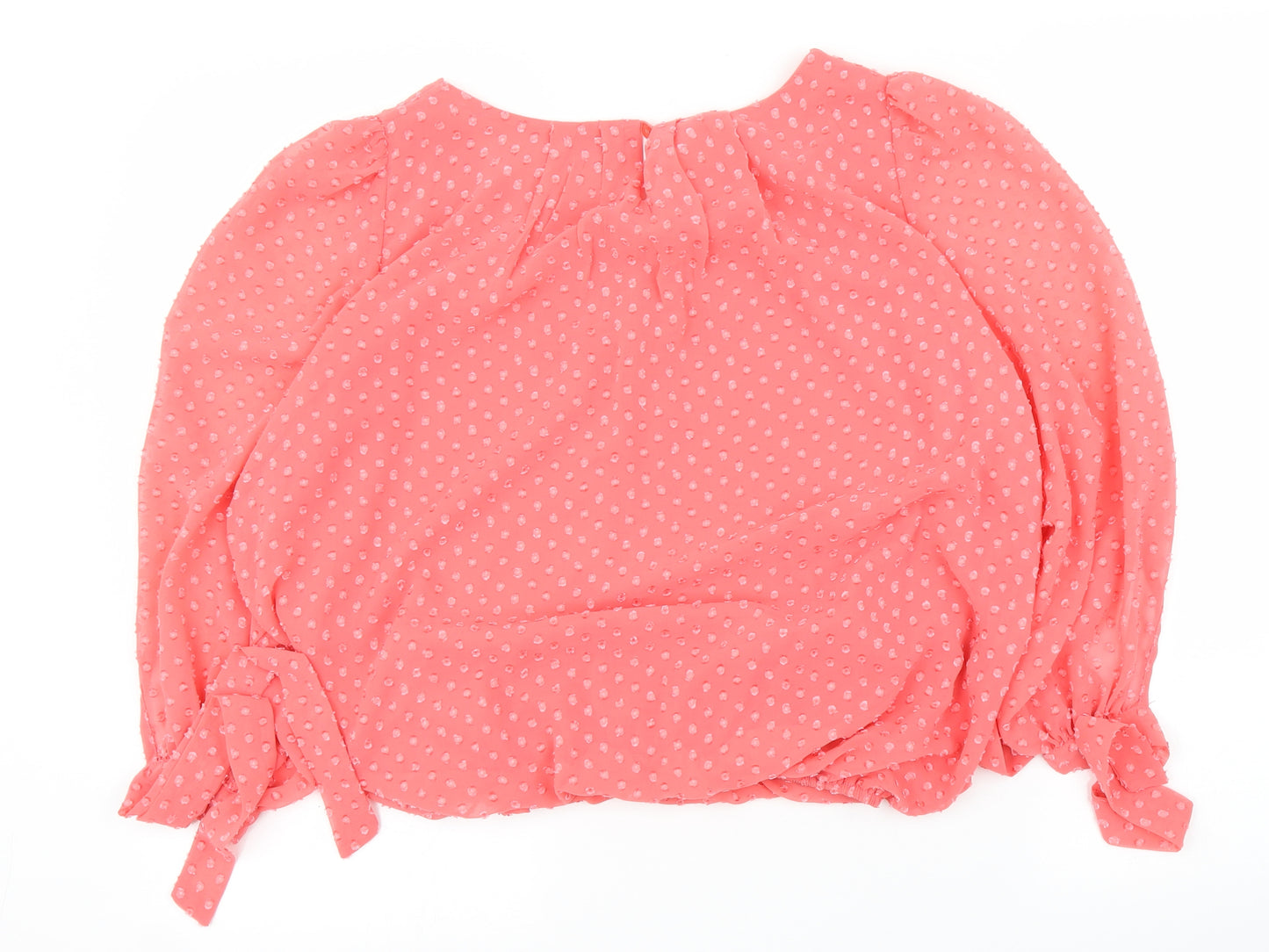 Select Womens Pink   Basic Blouse Size 12