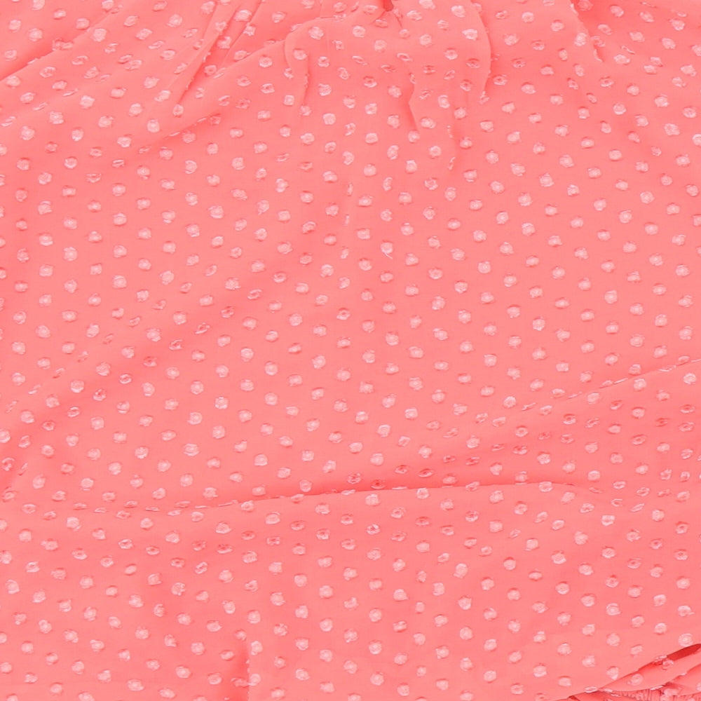 Select Womens Pink   Basic Blouse Size 12