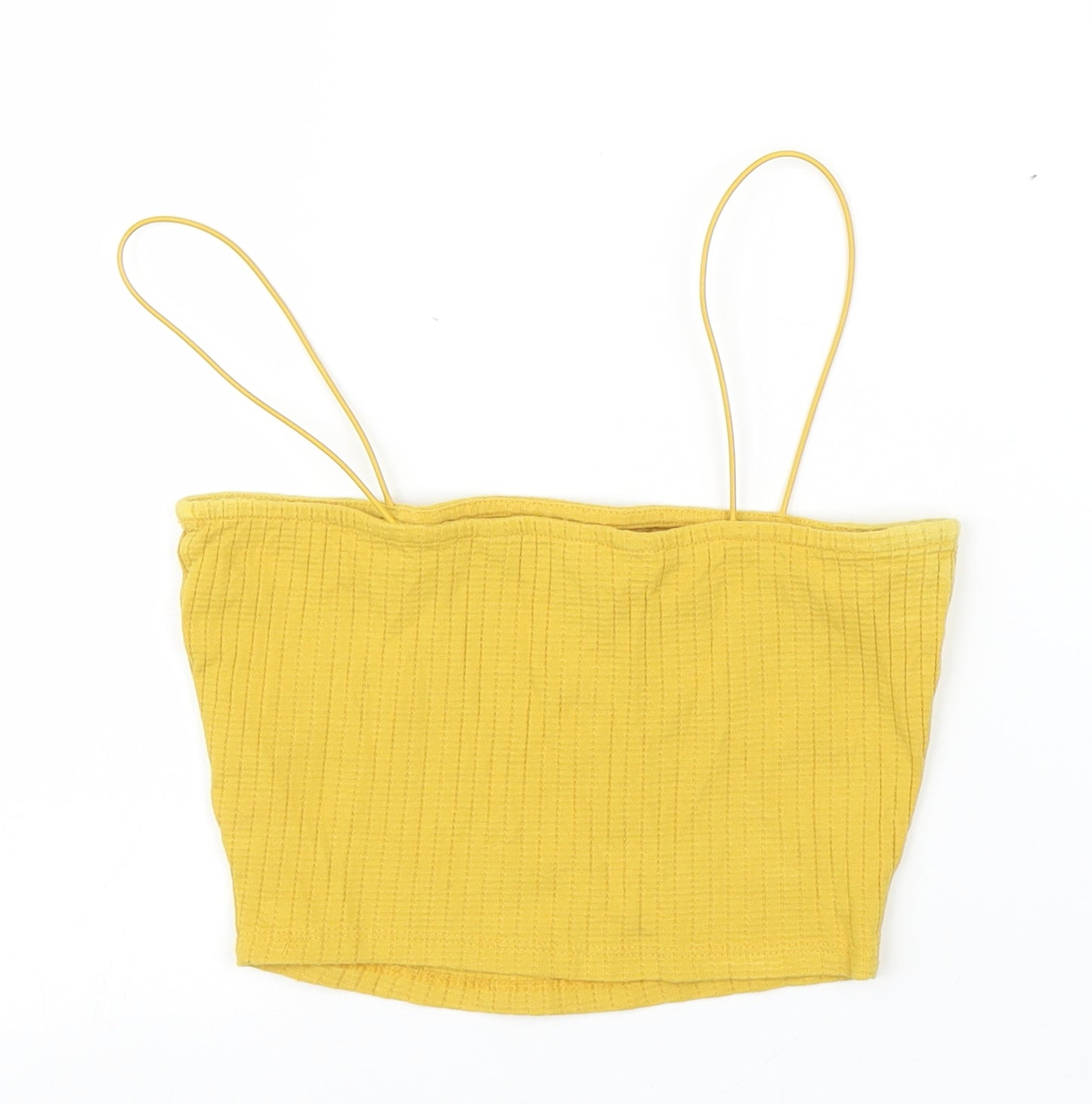 New Look Girls Yellow   Camisole Blouse Size 10 Years