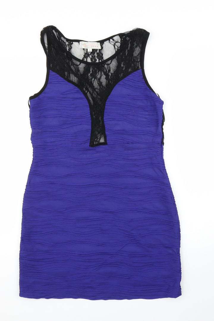 Cameo Rose Womens Blue   Bodycon  Size M