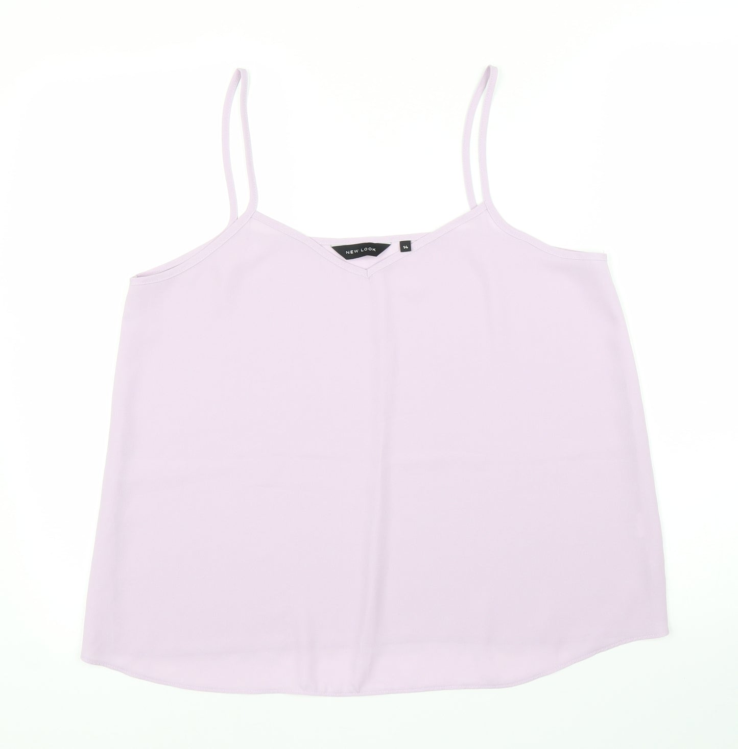 New Look Womens Purple   Camisole Blouse Size 14
