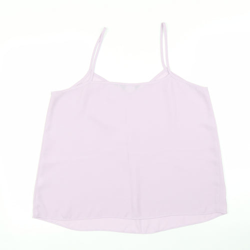 New Look Womens Purple   Camisole Blouse Size 14