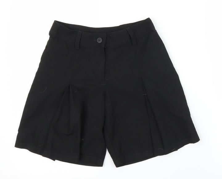 Debenhams Girls Black   Sailor Shorts Size 11 Years