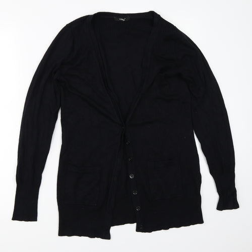 George Womens Black   Cardigan Jumper Size 10