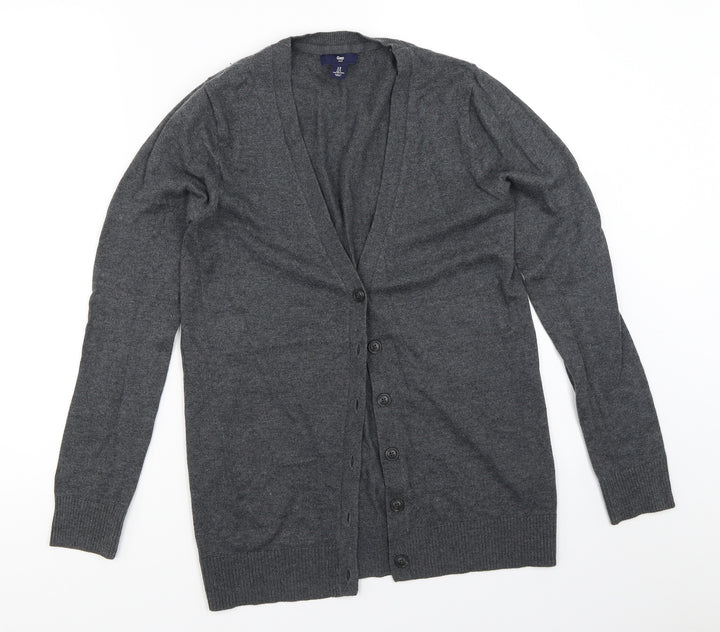 Gap Womens Grey Cardigan Jumper Size S