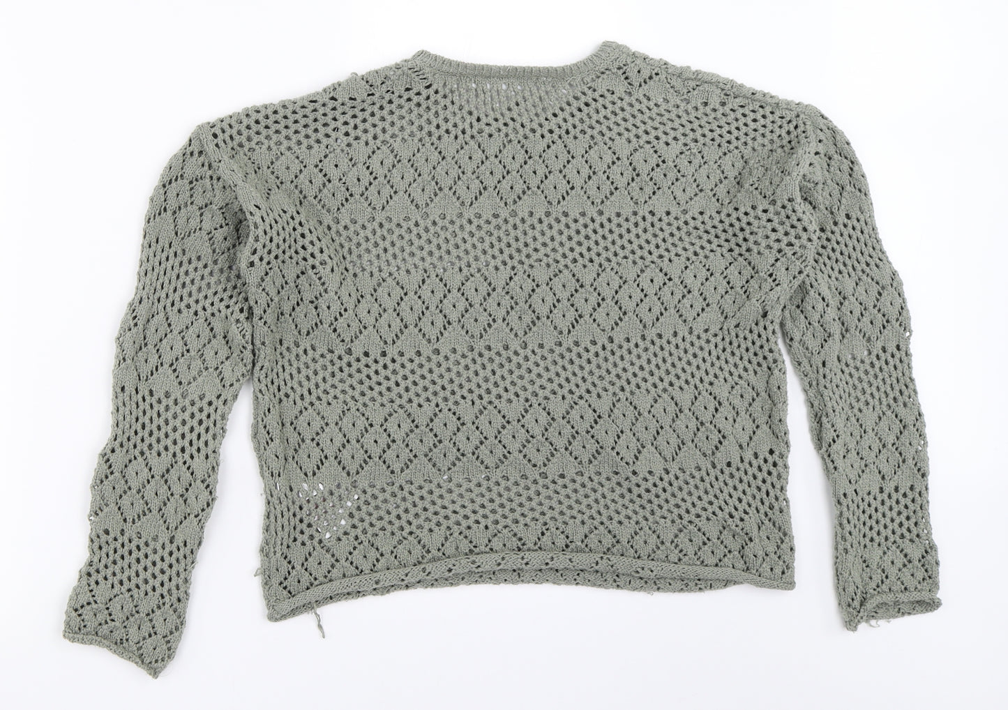 Primark Womens Green   Pullover Jumper Size S